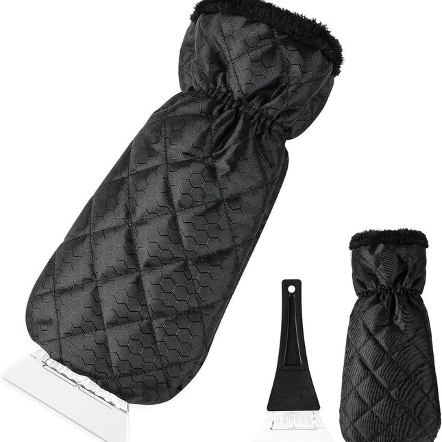 Snow Removal Tools - Snow Shovel - Windshield Ice Scraper - Antifreeze Gloves for Easily Removing Frost and Ice from the Windshield - Snow Scraper - Ultra-Light Tool for Defrosting Car Windows.