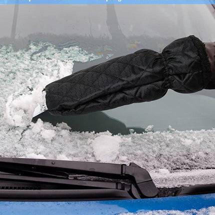 Snow Removal Tools - Snow Shovel - Windshield Ice Scraper - Antifreeze Gloves for Easily Removing Frost and Ice from the Windshield - Snow Scraper - Ultra-Light Tool for Defrosting Car Windows.