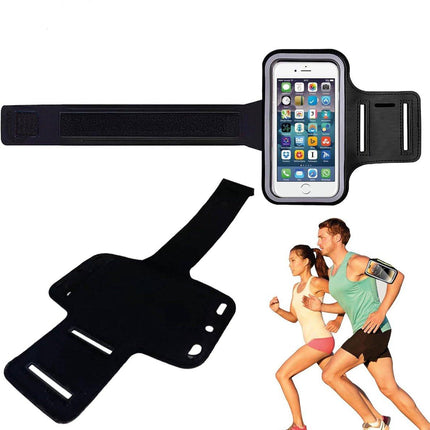 Phone Holder for Running - Running Armband - Suitable for phones up to 6.5 inches - Lightweight and universal phone holder for running, fitness and jogging.