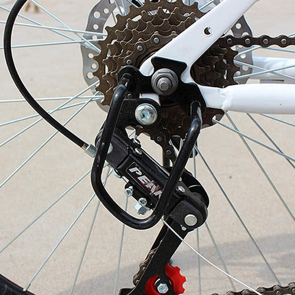Universal Bike Bicycle Rear Derailleur Guard Rack Protector, Gear Shifter Chain Guard, Dial Protector-Style B.