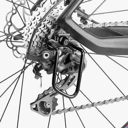 Universal Bike Bicycle Rear Derailleur Guard Rack Protector, Gear Shifter Chain Guard, Dial Protector-Style B.