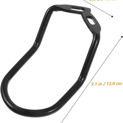 1 set of durable rear derailleur protectors for folding mountain bikes, easy to install-Style C.