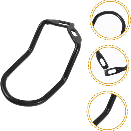 1 set of durable rear derailleur protectors for folding mountain bikes, easy to install-Style C.