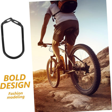 1 set of durable rear derailleur protectors for folding mountain bikes, easy to install-Style C.