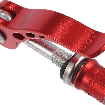 2pcs M6*65mm Aluminium Alloy Bicycle Seat Post Quick Release Pin Seatpost Skewer Bolt Red.