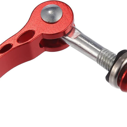2pcs M6*65mm Aluminium Alloy Bicycle Seat Post Quick Release Pin Seatpost Skewer Bolt Red.
