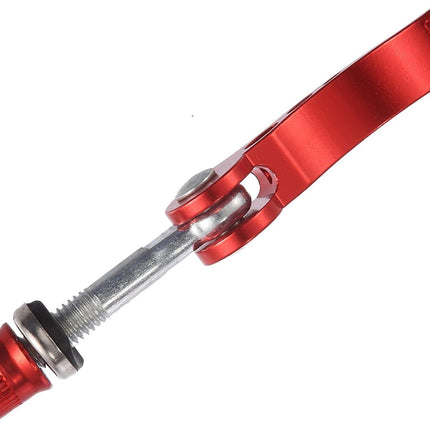 2pcs M6*65mm Aluminium Alloy Bicycle Seat Post Quick Release Pin Seatpost Skewer Bolt Red.