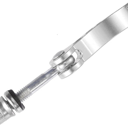 2pcs M6*65mm Aluminium Alloy Bicycle Seat Post Quick Release Pin Seatpost Skewer Bolt Silver Tone.
