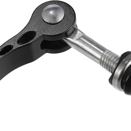 2pcs M6*65mm Aluminium Alloy Bicycle Seat Post Quick Release Pin Seatpost Skewer Bolt Black.