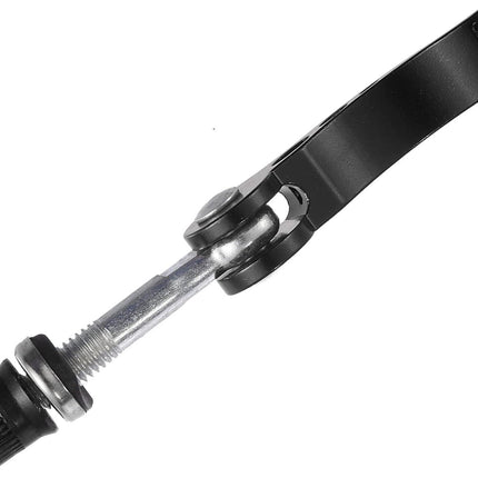 2pcs M6*65mm Aluminium Alloy Bicycle Seat Post Quick Release Pin Seatpost Skewer Bolt Black.