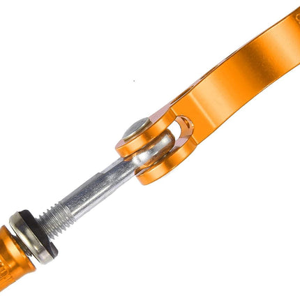 2pcs M6*65mm Aluminium Alloy Bicycle Seat Post Quick Release Pin Seatpost Skewer Bolt Yellow.