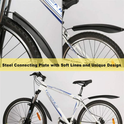Removable Mudguard Mountain Bike Parts Bicycle Accessories Black-Iron.