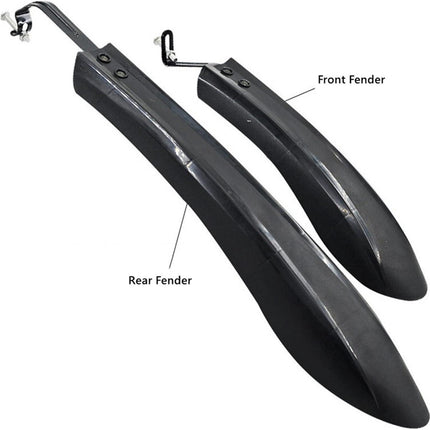 Removable Mudguard Mountain Bike Parts Bicycle Accessories Black-Iron.