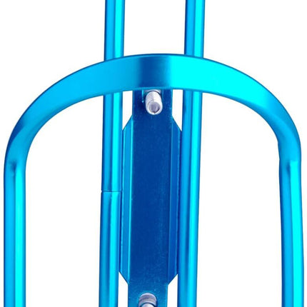1-Pack - Lightweight Aluminum - Water Bottle Cage for Outdoor Activities (Blue) - Bicycle Accessories.