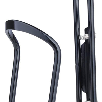 1Pack Lightweight Aluminum Alloy Cycling Bicycle Water Bottle Cage Holder Bracket for Outdoor Activities (Black), Bike Accessories.