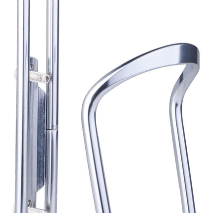 1Pack Lightweight Aluminum Alloy Cycling Bicycle Water Bottle Cage Holder Bracket for Outdoor Activities (Silver), Bike Accessories.