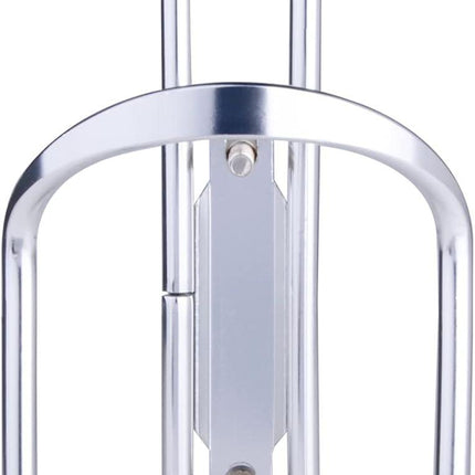 1Pack Lightweight Aluminum Alloy Cycling Bicycle Water Bottle Cage Holder Bracket for Outdoor Activities (Silver), Bike Accessories.