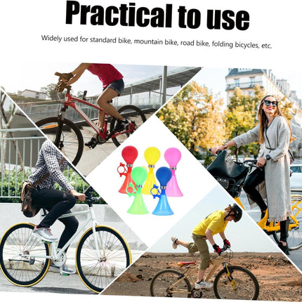 5pcs Bike Bells for Adults Children Portable Bike Bells Bulk Pack Loud Ringtone.