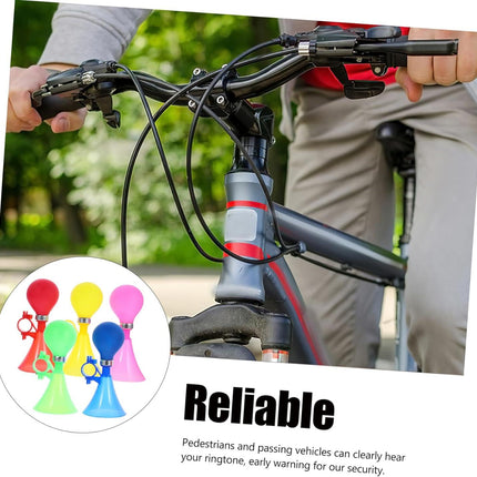 5pcs Bike Bells for Adults Children Portable Bike Bells Bulk Pack Loud Ringtone.