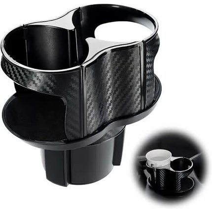 Two-in-one - Multifunctional - Car Cup Holder - Car Cup Holder - Extension Adapter - Rotatable and Adjustable Double Bottle Holder.
