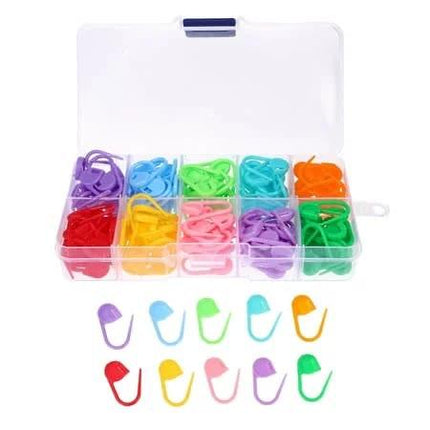 130-piece stitch markers - multifunctional - knitting markers - crochet clips.