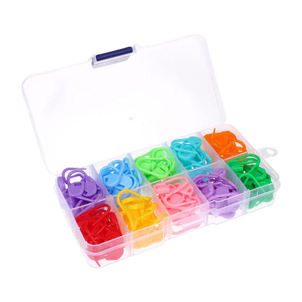 130-piece stitch markers - multifunctional - knitting markers - crochet clips.