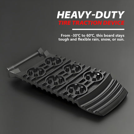 Off-Road Traction Plates | Pack of 2 - Portable emergency tool for extra grip on snow, ice, mud, and sand, suitable for cars, SUVs, ATVs, UTVs, and motorcycles..