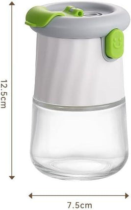 Spice Jars - Storage Containers for Herbs and Spices in the Kitchen - Measuring Cups for Herbs - Household Jars for MSG and Salt - Multifunctional Measuring Cups for Herbs in the Kitchen (White).