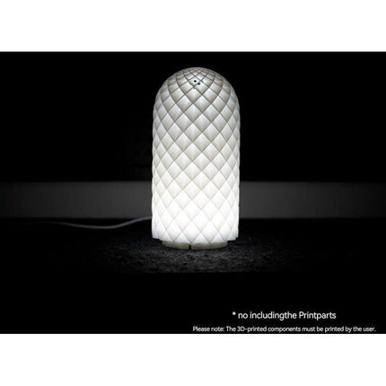 LED 001 Three Colors for Bambu Lab Makerworld 3D Printing Bulb Kit Spare Parts 5V USB Powered Warm Light 3000K.