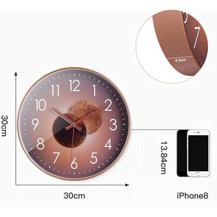 Radio clock, kitchen clock.