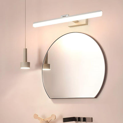 Wall light LED for mirror, wall light 40 cm for bathroom, wardrobe and toilet(Silver).