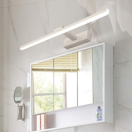 Wall light LED for mirror, wall light 40 cm for bathroom, wardrobe and toilet(Silver).