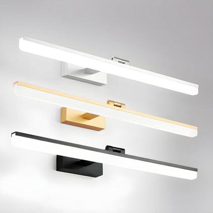 Wall light LED for mirror, wall light 40 cm for bathroom, wardrobe and toilet(Black).