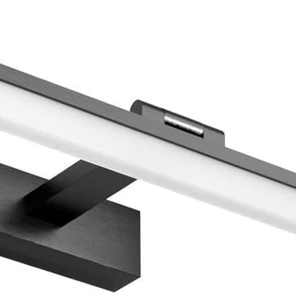 Wall light LED for mirror, wall light 40 cm for bathroom, wardrobe and toilet(Black).