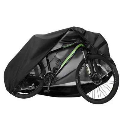 Bicycle cover - bicycle cover for 1 bicycle waterproof - Mountain bike cover - Rainproof - Dustproof - Sun-resistant - Dustproof - Waterproof - Sunshade - Cover fabric - Black - M.