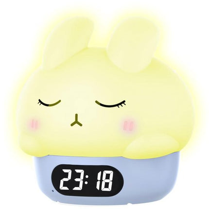 Children's night light - table lamp for bedroom - cute rabbit shape - cartoon bedside lamp - baby night light (blue).