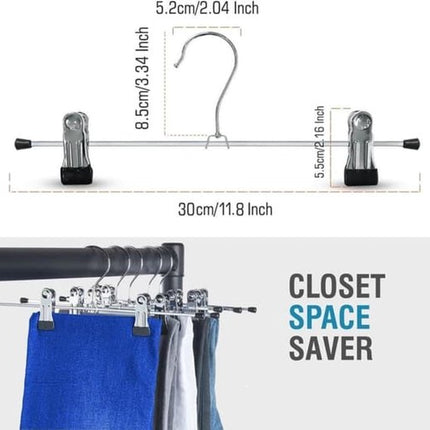 Hanger Clips - 20 pieces - Sock Clips - Clothing Clips & Towel Clips.