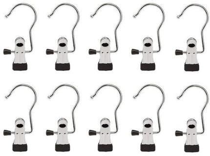 Small hanger - suitable for hanging small items - sock clips - towel clips (10 pieces).