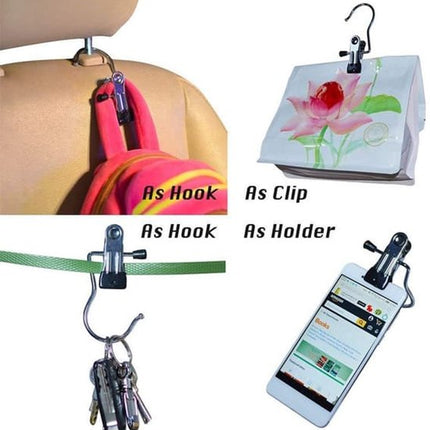 Small hanger - suitable for hanging small items - sock clips - towel clips (10 pieces).