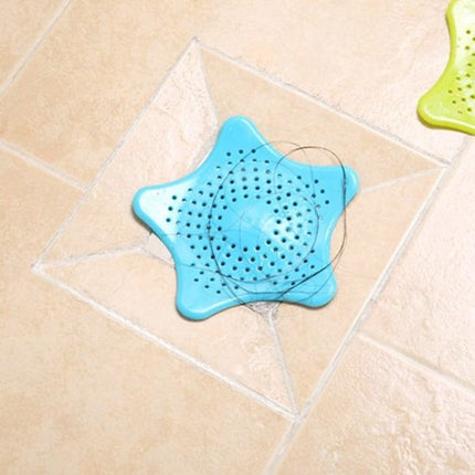 Filter 5-pack - Silicone hair filter for bathtub drain - Drain cover with strong suction cup - Anti-clogging sink strainer.