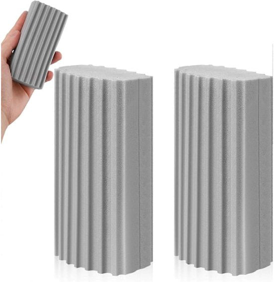 Dust Removal Sponges - Double-Sided Sponges for Wet Cleaning - Dust Removal Cloths - Reusable Sponges for Wet Cleaning - 2-Pack.