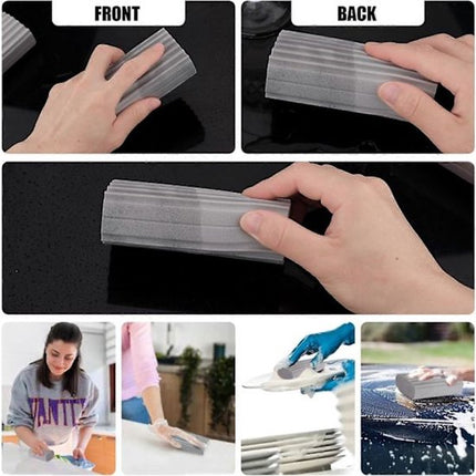 Dust Removal Sponges - Double-Sided Sponges for Wet Cleaning - Dust Removal Cloths - Reusable Sponges for Wet Cleaning - 2-Pack.
