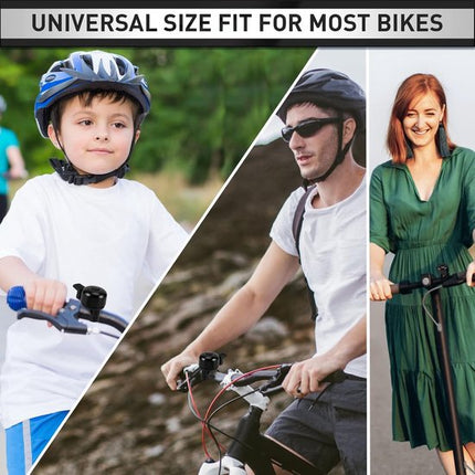 Bicycle Bell - Mountain Bike Vintage Mini Bicycle Bell - Loud - Anti-MTB Racing Bike Bell - Suitable for Children and Adults.