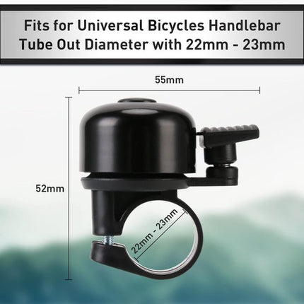 Bicycle Bell - Mountain Bike Vintage Mini Bicycle Bell - Loud - Anti-MTB Racing Bike Bell - Suitable for Children and Adults.