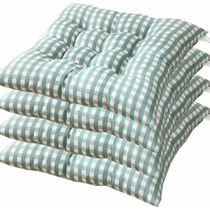 Chair cushions - 40x40cm - Pack of 4 (Green).