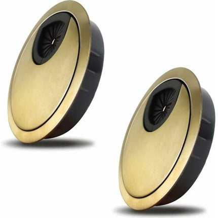 Desk Cable Hole Cover - Wireless Computer Cable Box - Cable Hole Cover - Furniture Accessories Round Cable Hole Cover - Decorative Ring.