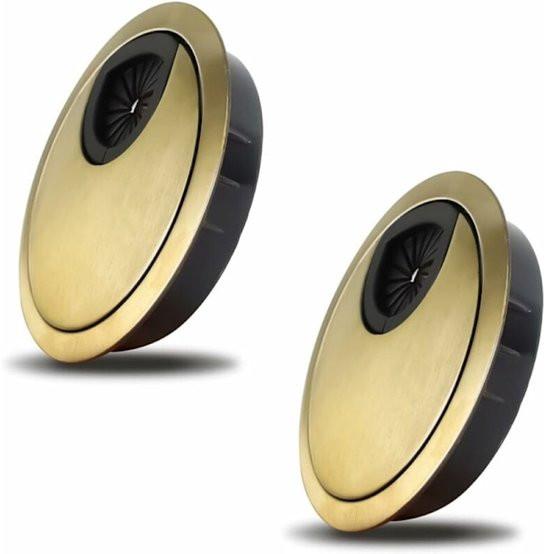 Desk Cable Hole Cover - Wireless Computer Cable Box - Cable Hole Cover - Furniture Accessories Round Cable Hole Cover - Decorative Ring.