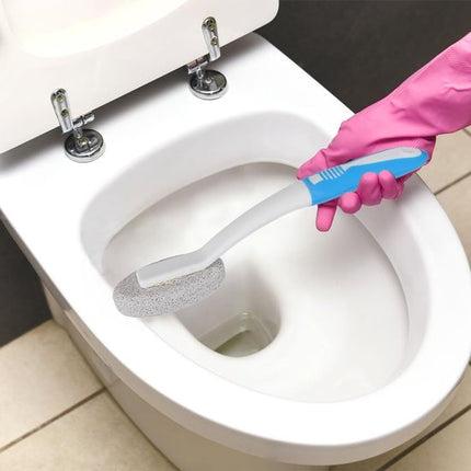 Toilet Brush - Pumice Stone Toilet Brush - Pumice Stone Toilet Brush - Toilet Stain Remover.