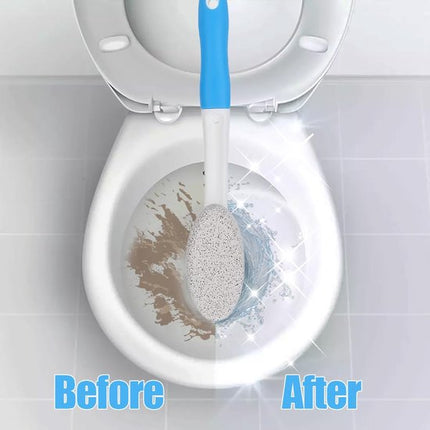 Toilet Brush - Pumice Stone Toilet Brush - Pumice Stone Toilet Brush - Toilet Stain Remover.