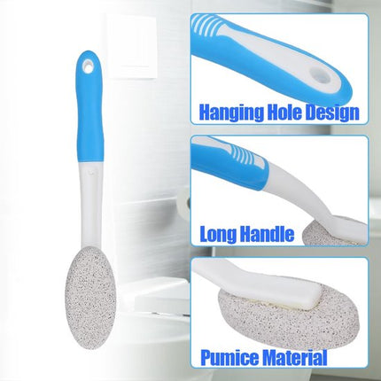 Toilet Brush - Pumice Stone Toilet Brush - Pumice Stone Toilet Brush - Toilet Stain Remover.
